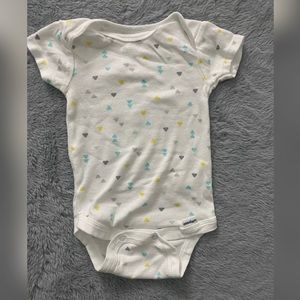 Gerber Baby Unisex Short Sleeve Bodysuit - 0-3 Months
